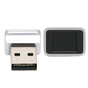 USB Fingerprint Reader Small Portable 0.5S 360° Detection Computer USB Fingerprint Logger for Windows10 11 for PC Laptop
